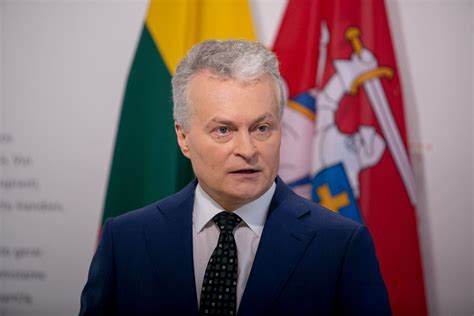 Lithuania's President @GitanasNauseda says he expects EUCO will mark a ...