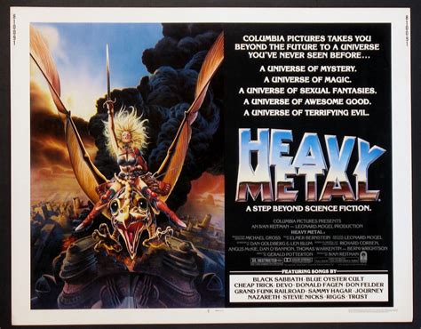 HEAVY METAL Movie Poster (1981) | Heavy metal movie, Heavy metal ...