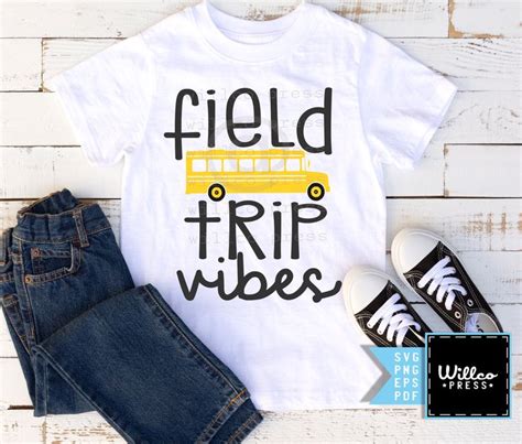 Field Trip Svg, Field Trip Shirt, Teacher Shirt, Teacher Svg, Bus ...