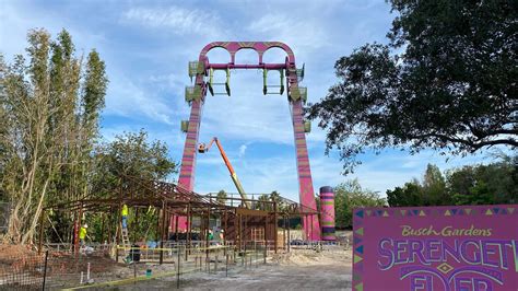 Busch Gardens Tampa Bay to open swing ride in 2023