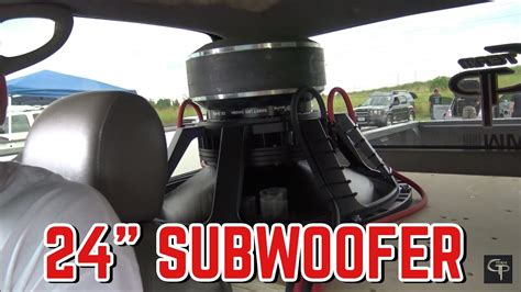 24" Subwoofer - YouTube