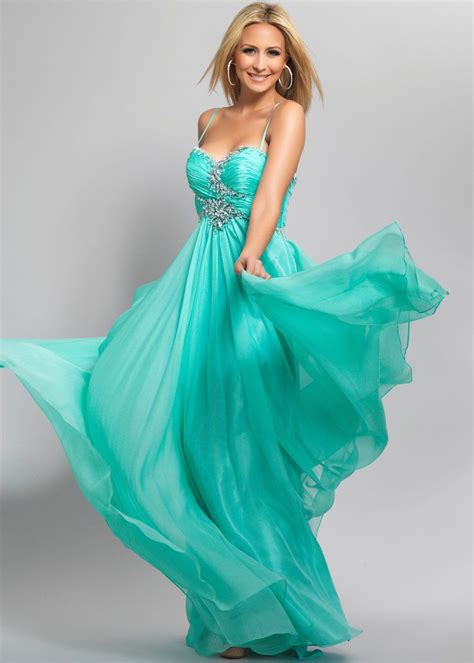 Dave & Johnny 6669 Aqua Green Dress | Green prom dress, Prom dresses ...