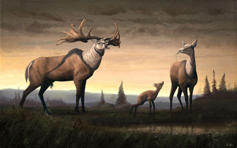 Megaloceros giganteus (The Irish Elk). By Mark Witton. Download and ...