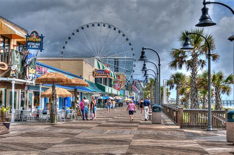 Myrtle Beach Boardwalk Photograph by Cathie Crow