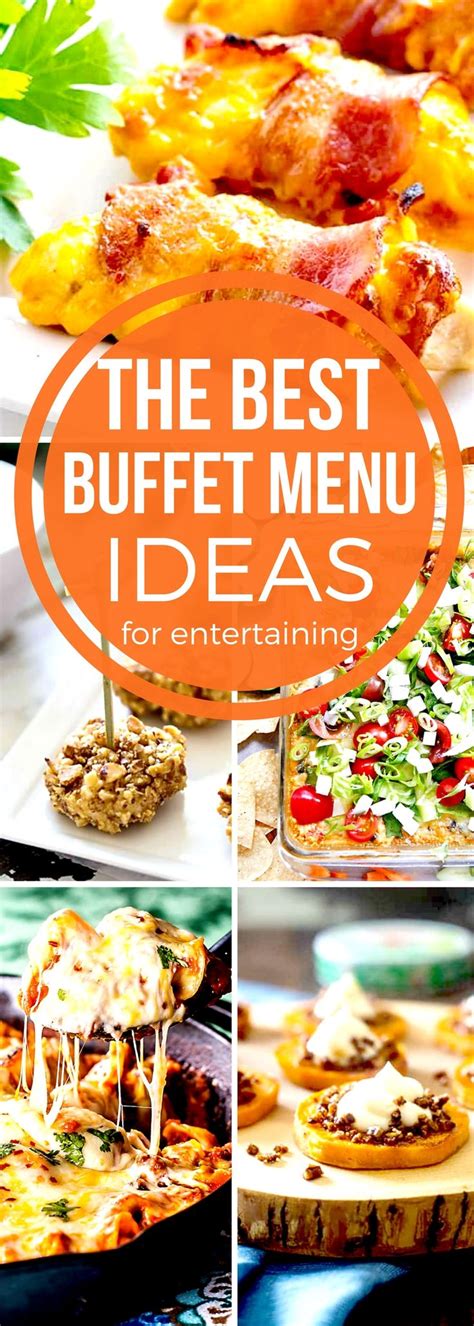 Buffet Food Ideas | Recipe | Dinner party menu, Buffet food, Best buffet