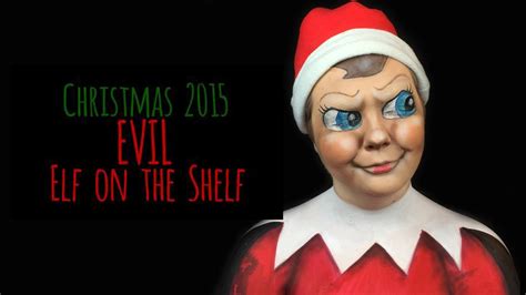 Evil Elf on the Shelf | A Christmas Make-Up Tutorial - YouTube