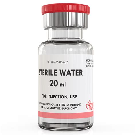 Sterile Water 10ml - Peptides Canada Direct