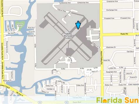 Naples International Airport Map