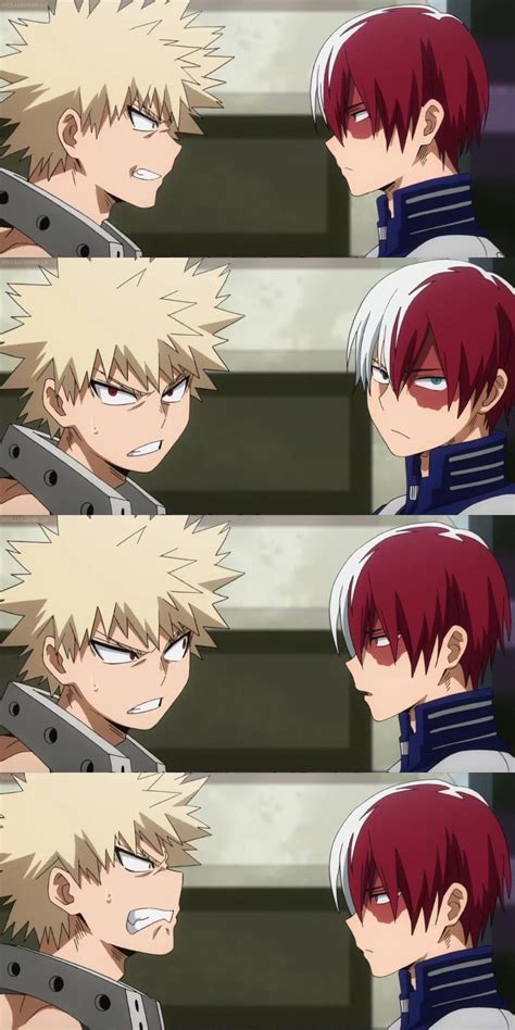 Bakugou Katsuki • Todoroki Shoto My Hero Academia Shouto, My Hero ...