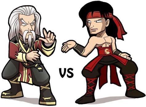 Shang Tsung vs Liu Kang by SandikaRakhim | Mortal Kombat | Pinterest ...