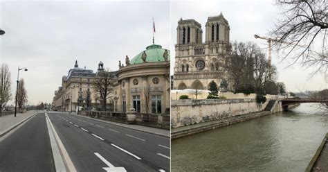 Covid-19 in France: Here's what Paris looked like an hour before ...