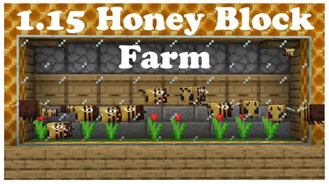 Simple Automatic Bee Farm - Minecraft 1.15+ - YouTube