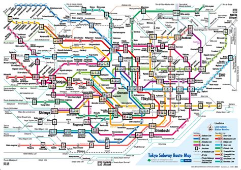 Visiting Tokyo? Get familiar with the Tokyo Metro subway lines ...