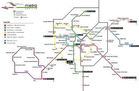 Plano del Metro de Sevilla #infografia #infographic #maps - TICs y ...