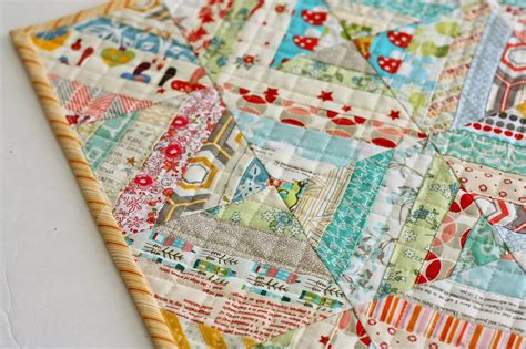 Gorgeous Mini Scrap Quilt Tutorial