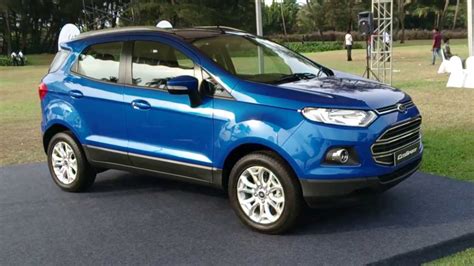 Ford EcoSport in Blue: Goa - YouTube