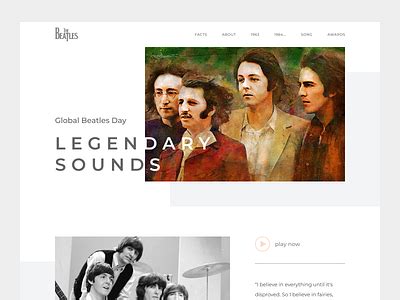 Global Beatles Day by Pavel Dyachenko on Dribbble