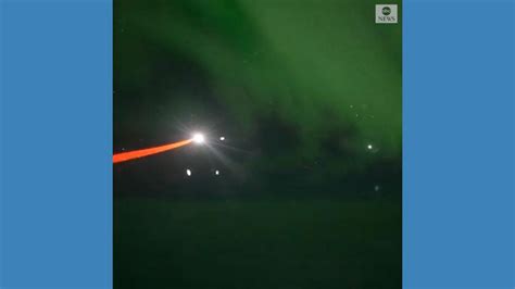 Flight captures aurora australis over Antarctica - Good Morning America