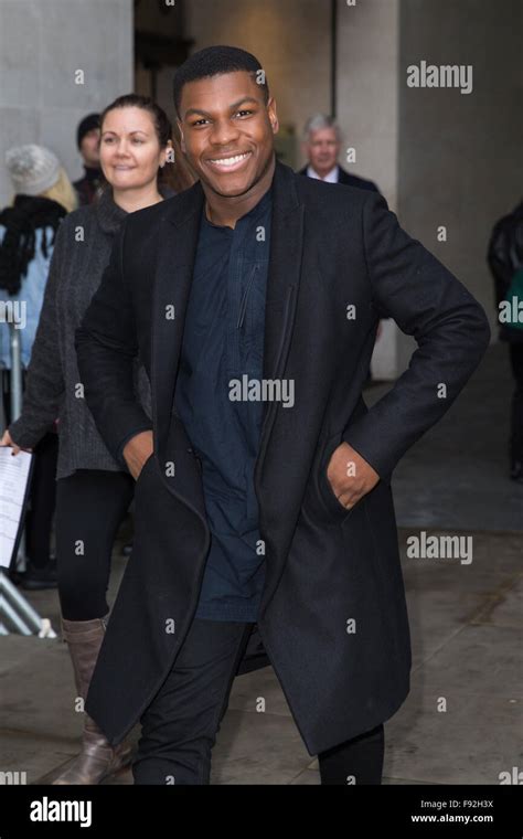 John Boyega pictured arriving at the Radio 1 studios Featuring: John ...