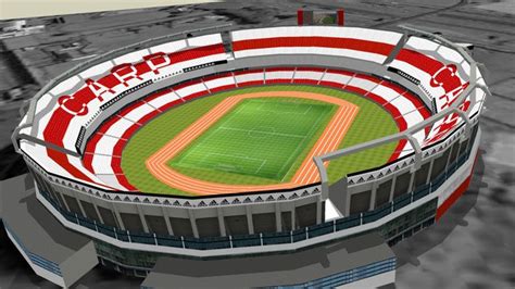 Sketchup Components 3D Warehouse : Stadium de river plate