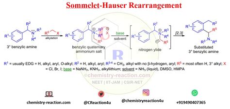 Sommelet-Hauser Rearrangement « Organic Chemistry Reaction