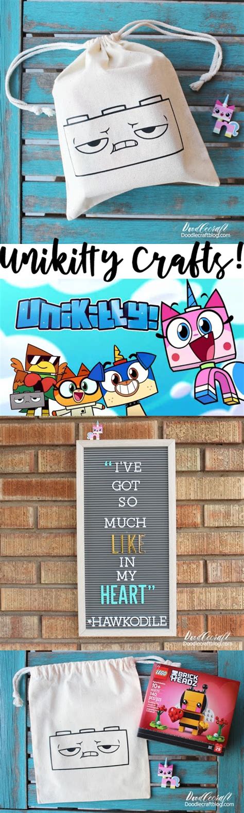 Doodlecraft: Lego Unikitty Cartoon: Richard the Brick Bag!