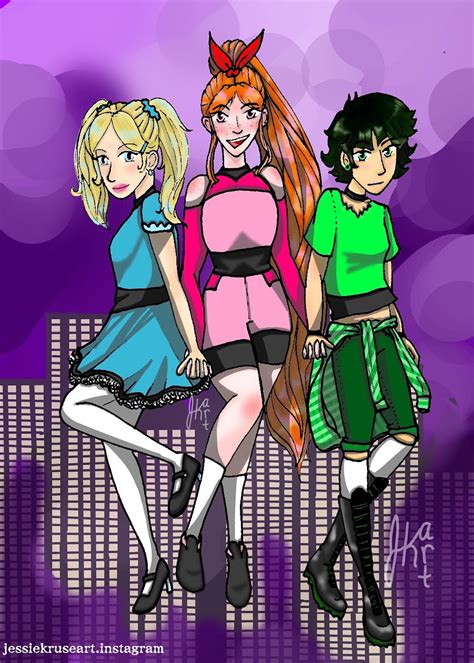 Xhiales Art Powerpuff Girls Fanart Powerpuff Girls Anime Powerpuff ...