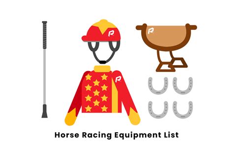 Horse Racing Equipment List | Horse racing, Racing, Sports equipment