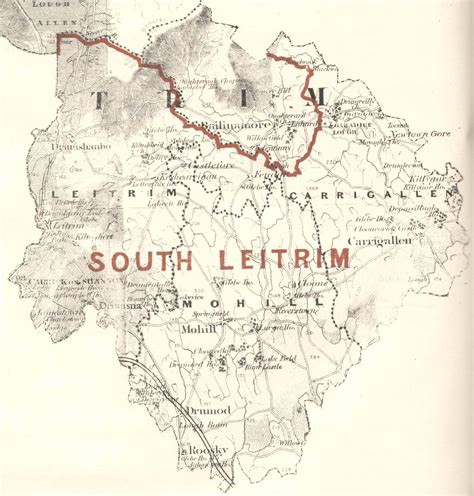 Mohill - Maps related to Mohill and South Leitrim