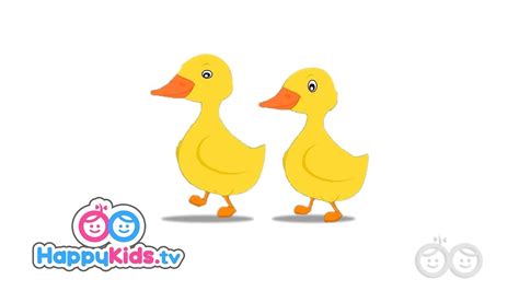 Two Little Ducks - Nursery Rhymes For Kids And Children | Happy Kids ...