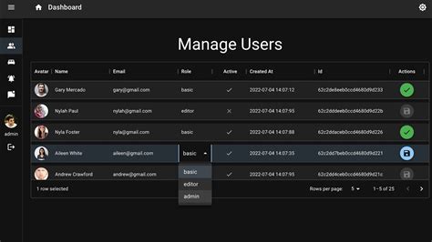 MUI Responsive Data Grid Table, sort, edit, search, filter, React ...