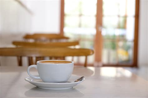 coffee latte art in coffee shop 11044178 Stock Photo at Vecteezy