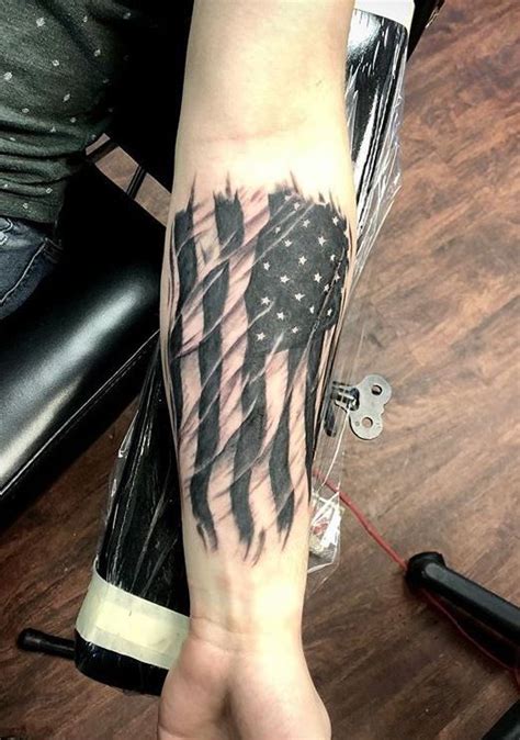 115 Patriotic American Flag Tattoos You Must See - Tattoo Me Now | Flag ...