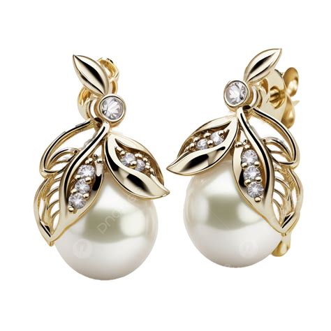 White Transparent Pearl Earring Jewelry, Pearl, Earring, Jewellery PNG ...