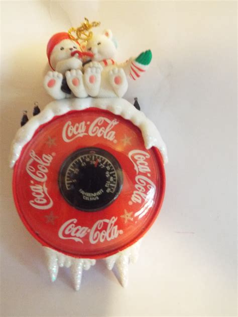 Coca Cola Christmas Ornaments Assortment of 4 Coke - Etsy