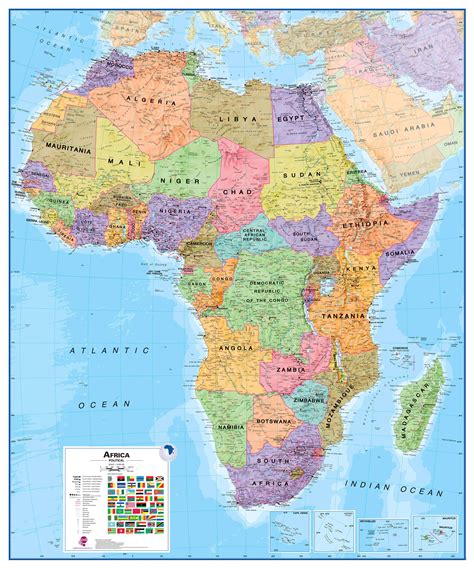 Map Africa Political – Topographic Map of Usa with States