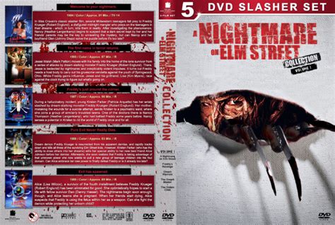 A Nightmare on Elm Street Collection - Volume I R1 Custom DVD Cover ...