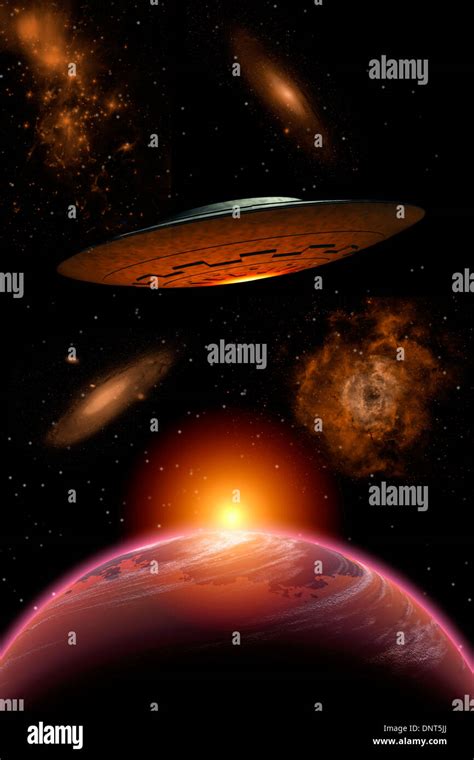 Interstellar Space Travel.3 Stock Photo - Alamy