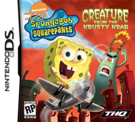 SpongeBob SquarePants Creature from Krusty Krab DS Game