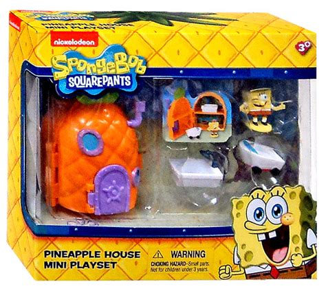 Spongebob Squarepants Pineapple House Mini Playset Just Play - ToyWiz