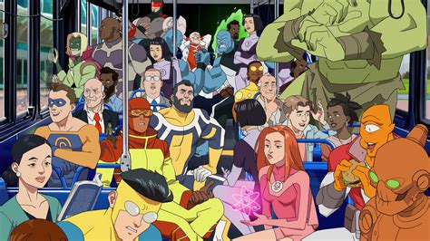 Invincible Series Characters 4K #1241n Wallpaper PC Desktop