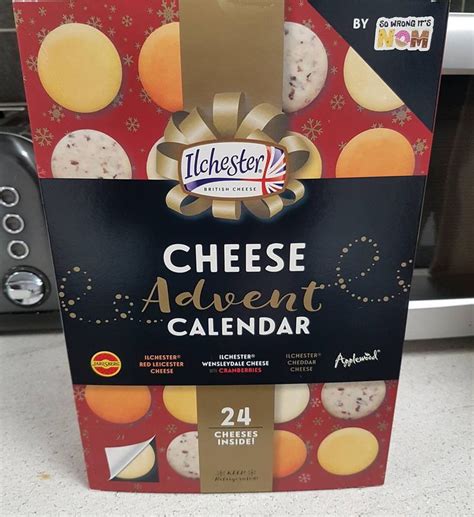 Asda Cheese Advent Calendar | POPSUGAR Food | Popsugar food, Christmas ...