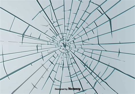 Broken Window Background Vector 125793 Vector Art at Vecteezy