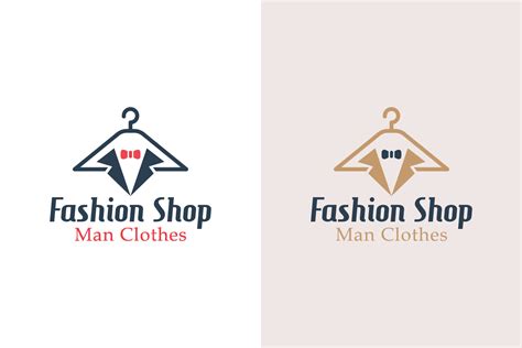 awesome fashion shop logo. tailor man clothes vintage style design ...