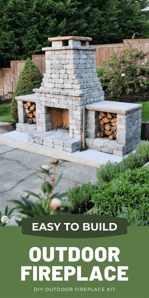 Diy Outdoor Fireplace Plans Pdf / Diy Fireplace Video Tutorial Your Diy ...