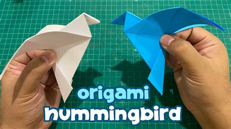 Origami Hummingbird (Very Easy) - YouTube