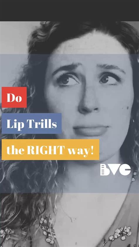 Do Lip Trills the RIGHT Way! | Musical movies, Singing tips, Dancer ...