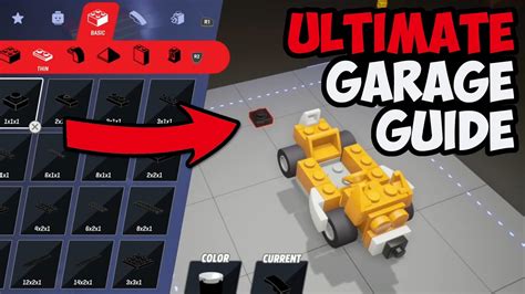 Ultimate Garage/Building Guide for LEGO 2K Drive on Launch! - YouTube