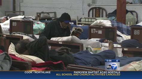 Homeless shelters filling up as bitter cold settles in - ABC7 Chicago