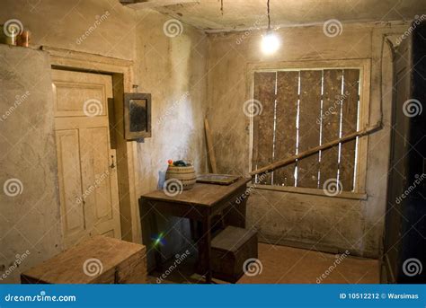 Old Village House Interior Stock Photography - Image: 10512212